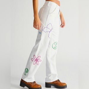 🆕 PacSun Graphic Low Rise Carpenter Pants